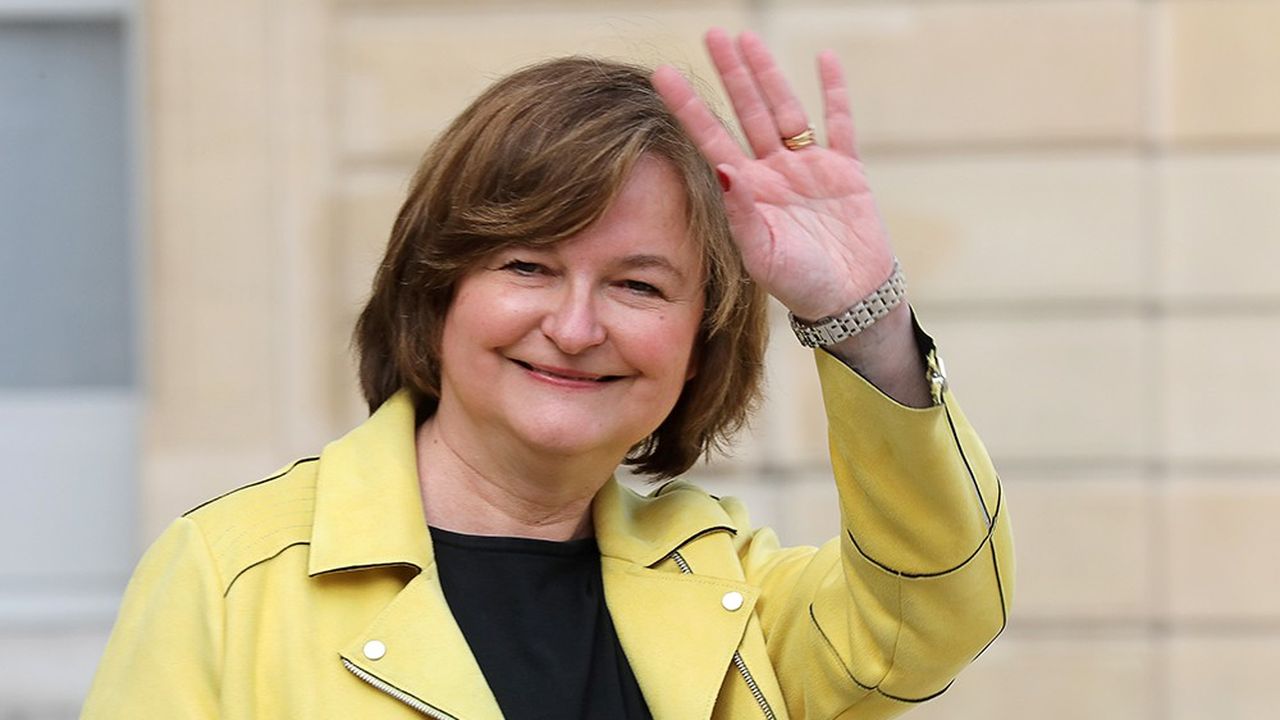 Nathalie Loiseau est sortie ce mercredi du Conseil des ministres en faisant un signe d'adieu aux journalistes présents dans la cour de l'Elysée après avoir annoncé la veille sa démission pour prendre la tête de la liste LREM aux européennes.