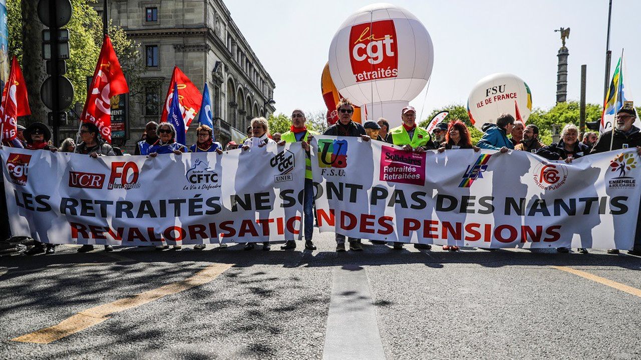 Les Retraités Dans La Rue Pour Réclamer Une Revalorisation Des Pensions ...