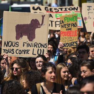 La prise de conscience de l'enjeu climatique par l'opinion s'est considérablement renforcée ces derniers mois, notamment chez les jeunes. Comme ici à Montpellier où les étudiants ont manifesté le 12 avril.