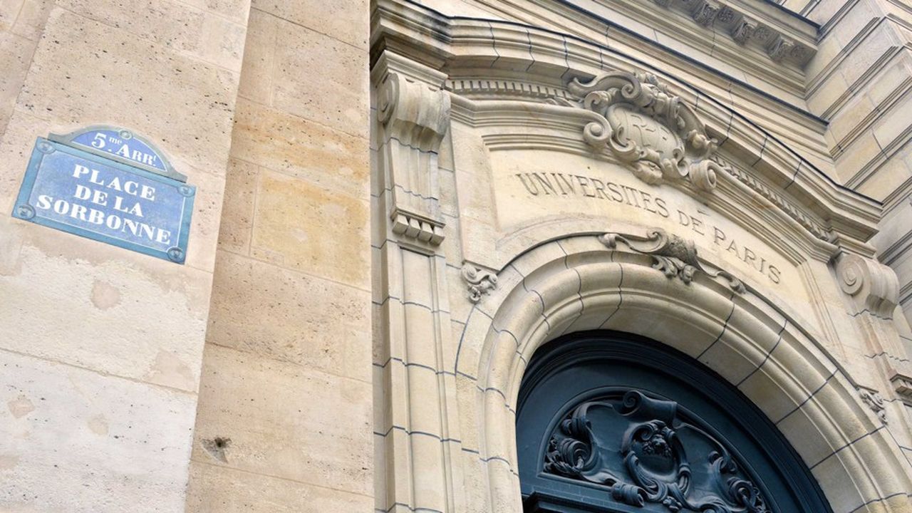 L'université de la Sorbonne, à Paris.