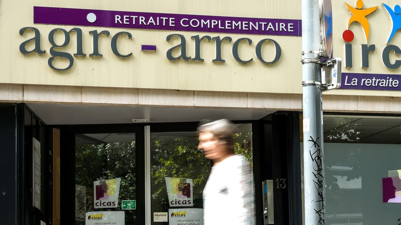 Une agence Agirc-Arrco à Dunkerque (Nord).