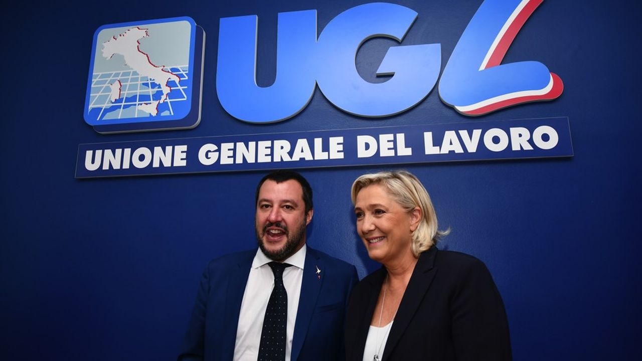 Les Français craignent les conséquences économiques d'une arrivée en tête le soir du 26 mai prochain des formations soutenues par le ministre de l'Intérieur italien Matteo Salvini et la présidente du Rassemblement national, Marine Le Pen. 