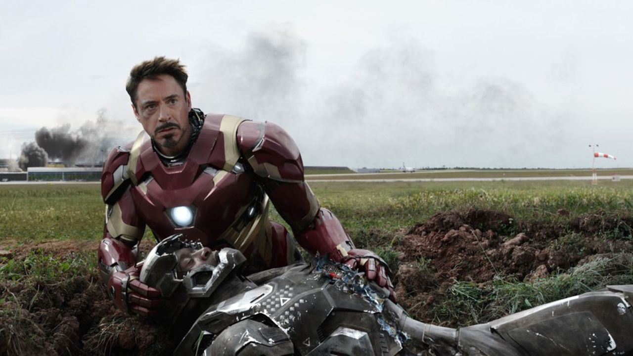 Robert Downey Jr. en Iron Man, le personnage qui a relancé sa carrière.
