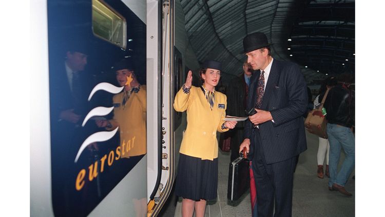 1994 : les premiers passagers empruntent l'Eurostar
