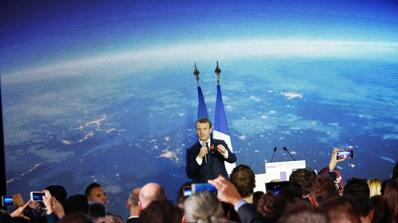 Emmanuel Macron entame ce mercredi une « séquence » dédiée à la tech, avec le sommet « Tech for good » et le G7 numérique, puis le salon VivaTech, jeudi et vendredi.