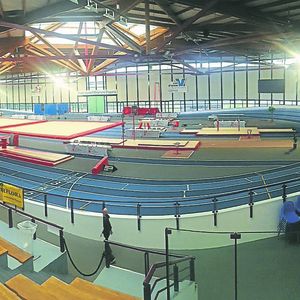 En octobre dernier, le département a investi 700.000 euros pour refaire une nouvelle piste d'athlétisme « indoor ».