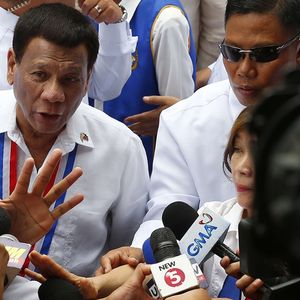 Le président philippin Rodrigo Duterte en août 2018