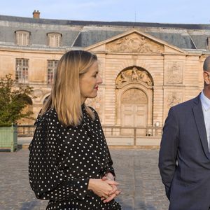 Jean Michel Blanquer ministre de l'education nationale au  chateau de Versailles