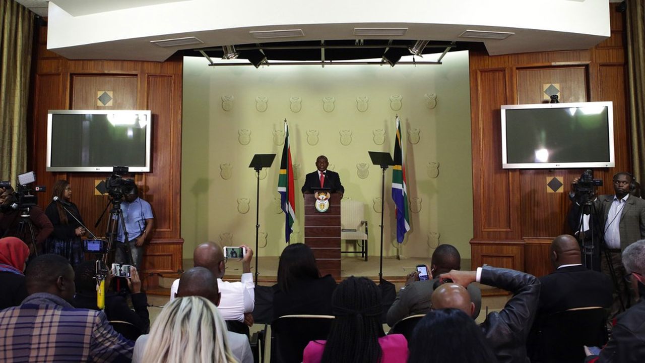 Le président Cyril Ramaphosa a voulu un gouvernement resserré,  en disant se montrer soucieux des deniers de l'Etat.