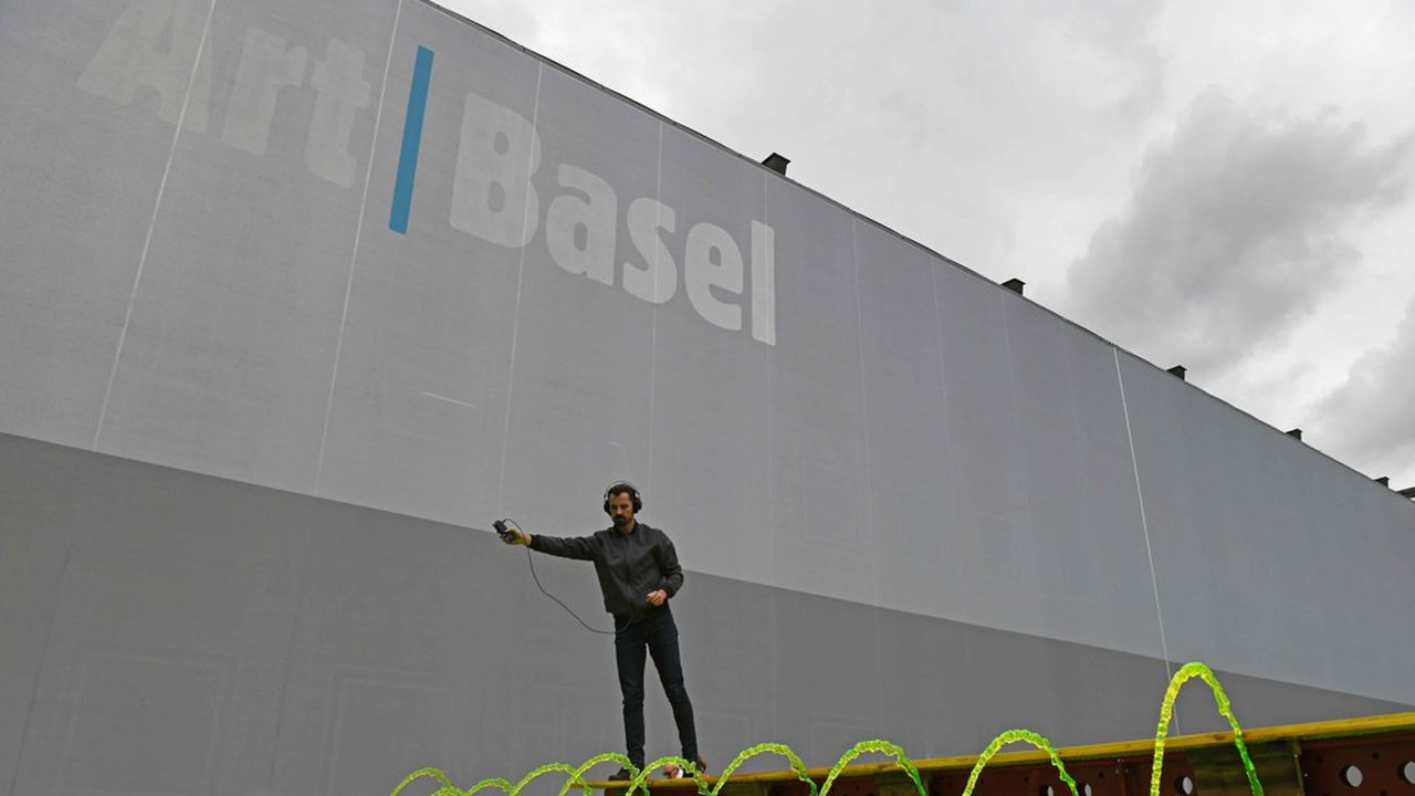 Art Basel se tient à Bâle, en Suisse, du 13 au 16 juin.