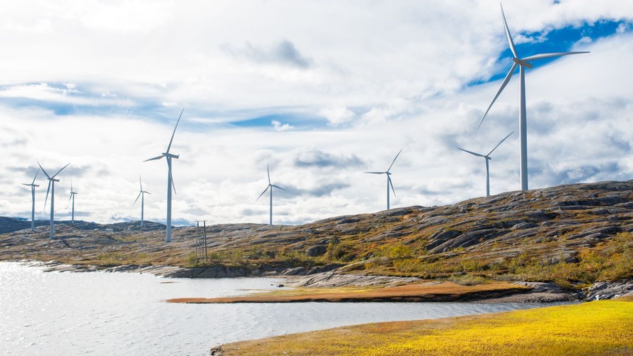 Le fonds souverain norvégien va tourner la page des investissements dans les énergies fossiles et privilégier les énergies renouvelables (photo : un champ d'éoliennes dans le nord de la Norvège).