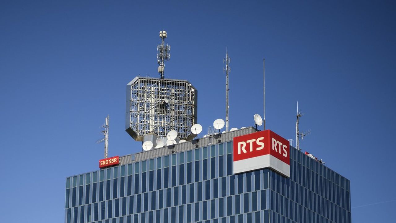 Le siège de Radio Television Suisse (RTS), à Genève.