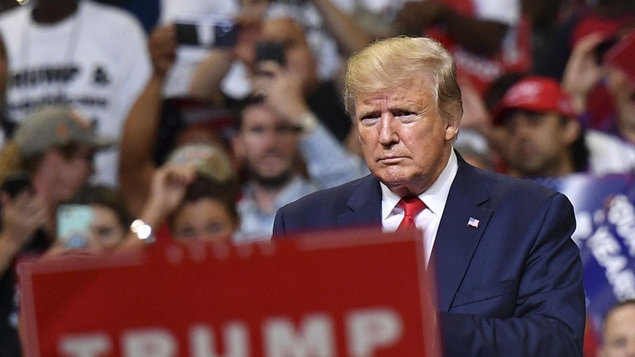 Donald Trump a réuni 20.000 partisans lors d'un grand meeting à Orlando (Floride)