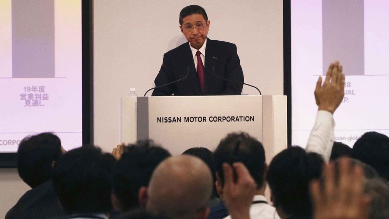 Hiroto Saikawa, le directeur général de Nissan, doit aussi voir sa reconduction votée par l'assemblée générale du constructeur ce mardi.