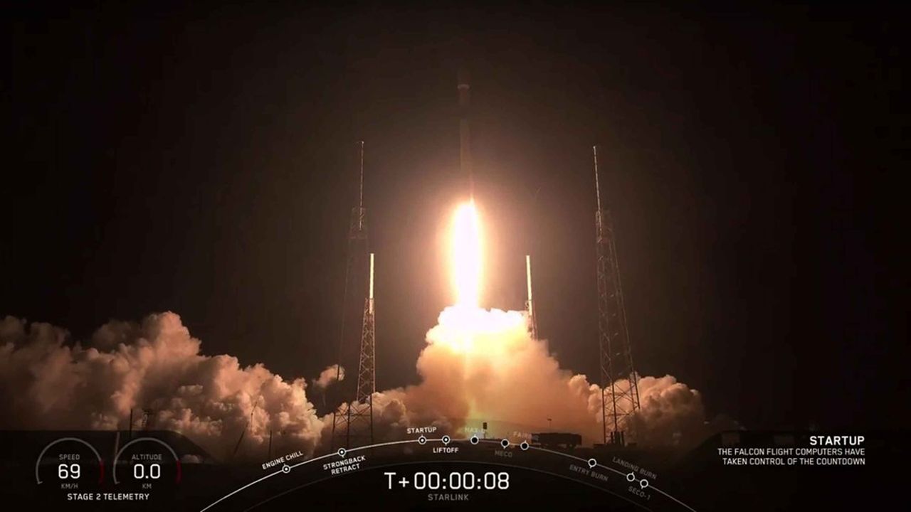 Spacex Réussit La Mission La Plus Délicate De Son Histoire Les Echos