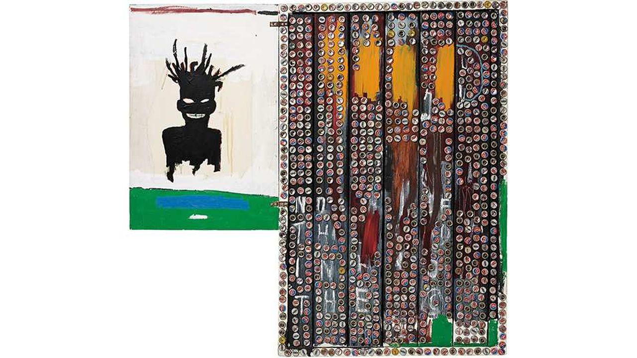 « Self-Portrait » de 1985 de Jean-Michel Basquiat (1960-1988).