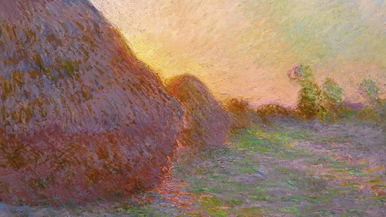 Une toile de la série des « Meules » de foin, au soleil couchant, peintes par Claude Monet dans des couleurs de feu, a atteint chez Sotheby's la somme la plus élevée de la saison et le record pour l'artiste : 110,7 millions de dollars.