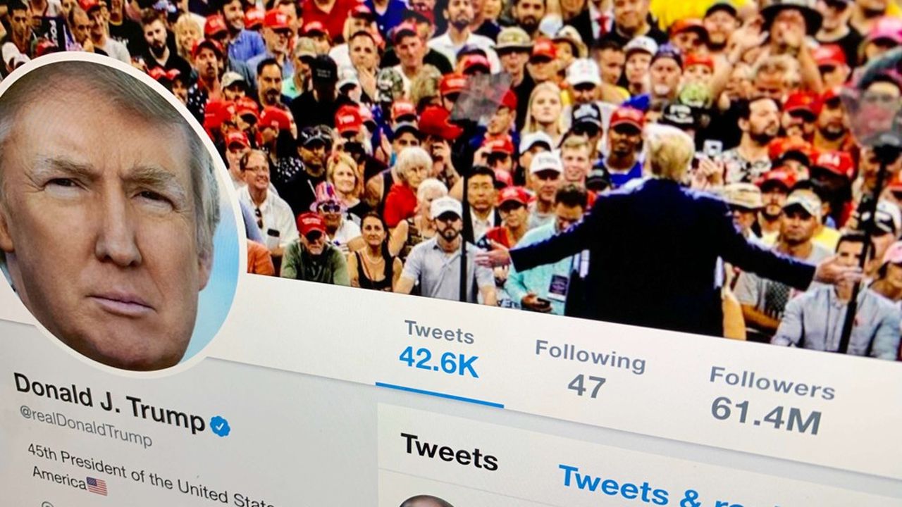 Les accès d'humeur du président américain ont largement contribué à la popularité de Twitter.