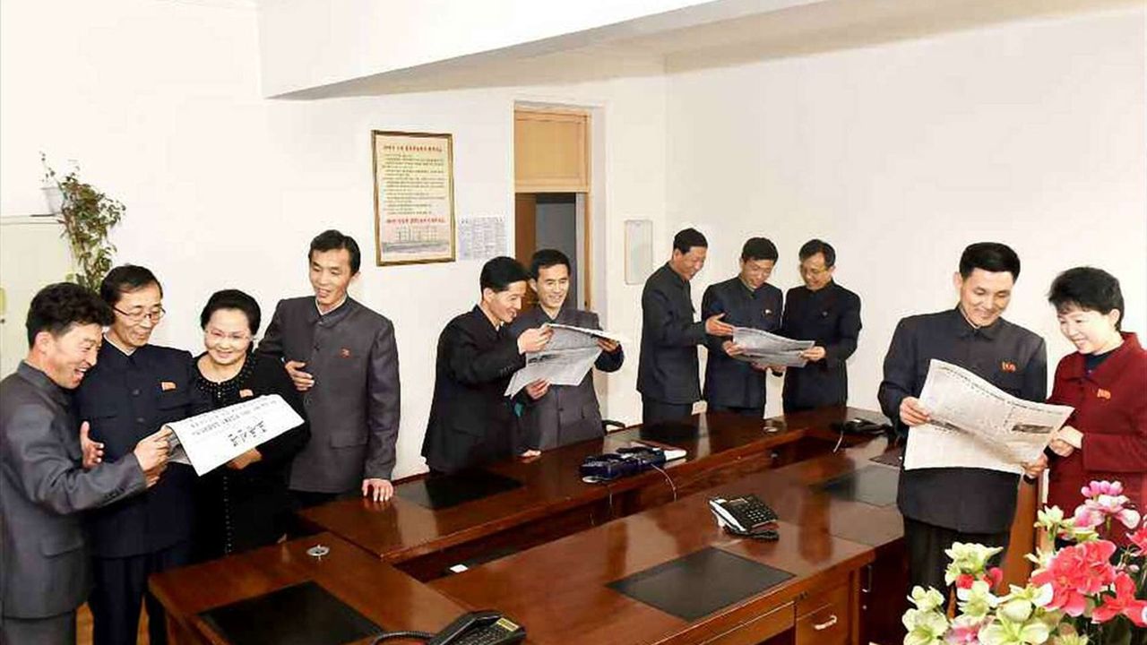 Avec 35 photos en trois pages, le très officiel Rodong Sinmun devrait largement permettre au pouvoir nord-coréen de diffuser la nouvelle