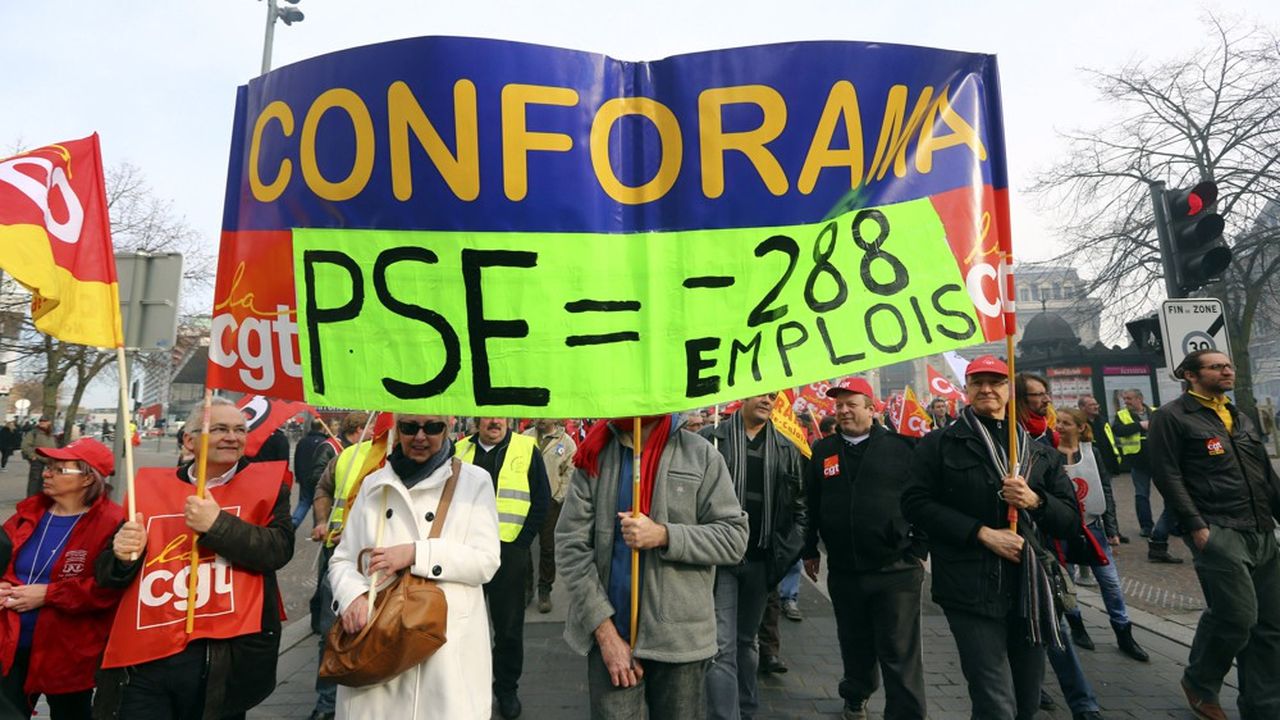 Conforama a déjà connu un plan de sauvegarde de l'emploi en 2013.