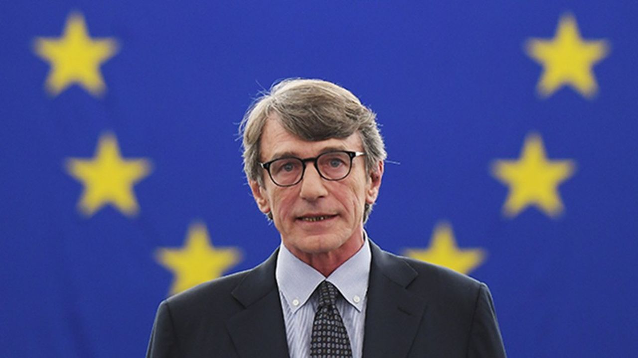 David Sassoli a été élu, mercredi, président du Parlement européen.