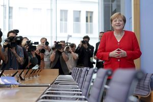 La chancelière Angela Merkel a répondu pendant 90 minutes aux questions des journalistes lors de sa traditionnelle conférence de presse estivale.