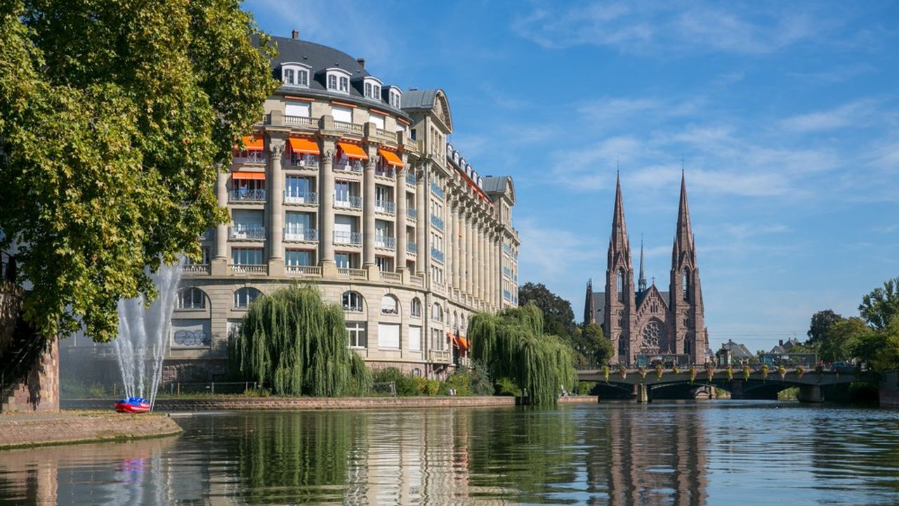 La Collectivité européenne d'Alsace coordonnera notamment la politique touristique sur son territoire (ci-dessus l'Eglise Saint Paul à Strasbourg).