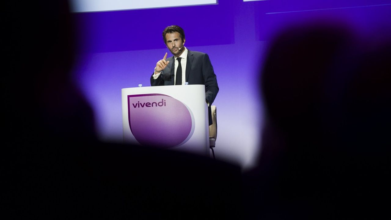 Yannick Bollore, president du Groupe Vivendi et de PDG du Groupe Havas