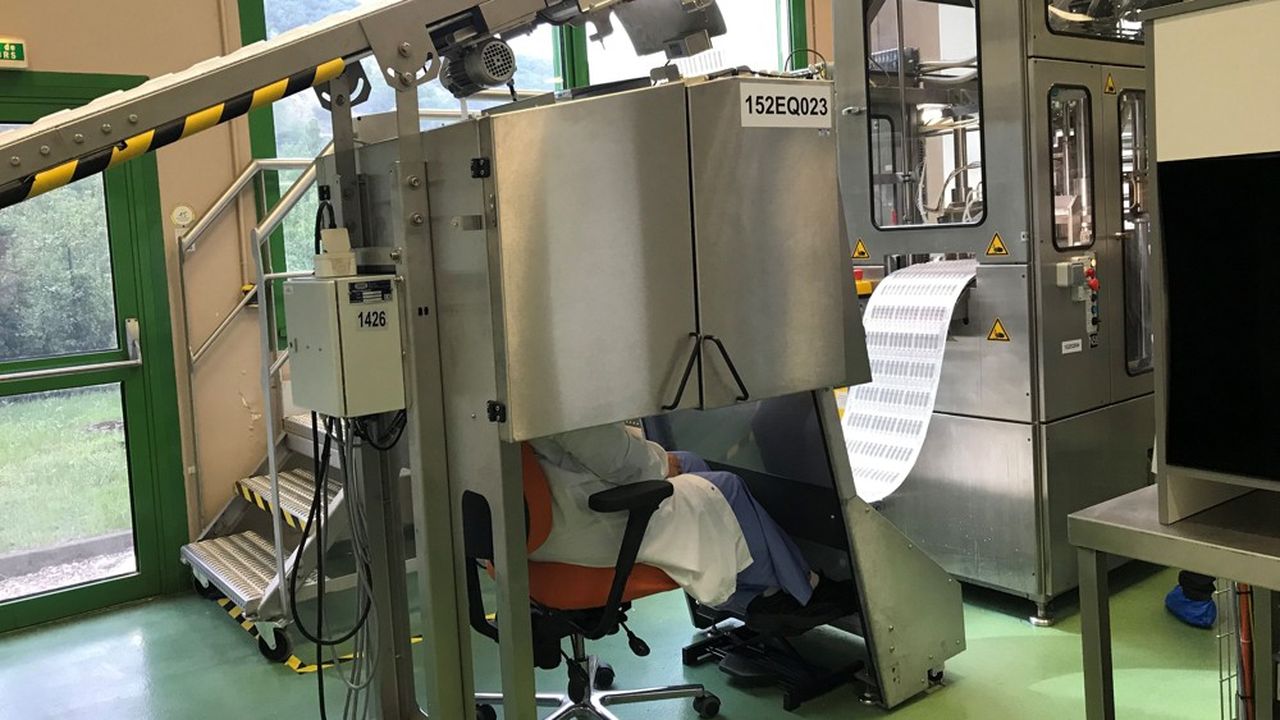 La nouvelle ligne de production du laboratoire Aguettan aura une capacité annuelle de 23 millions de seringues préremplies.