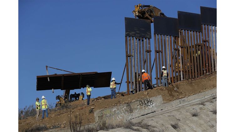 Le mur face au Mexique, l'obsession de Trump