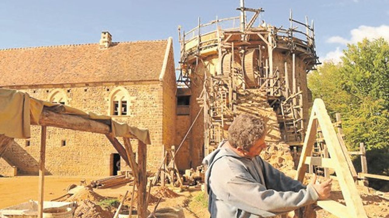 Guédelon, un chantier chargé d'histoires