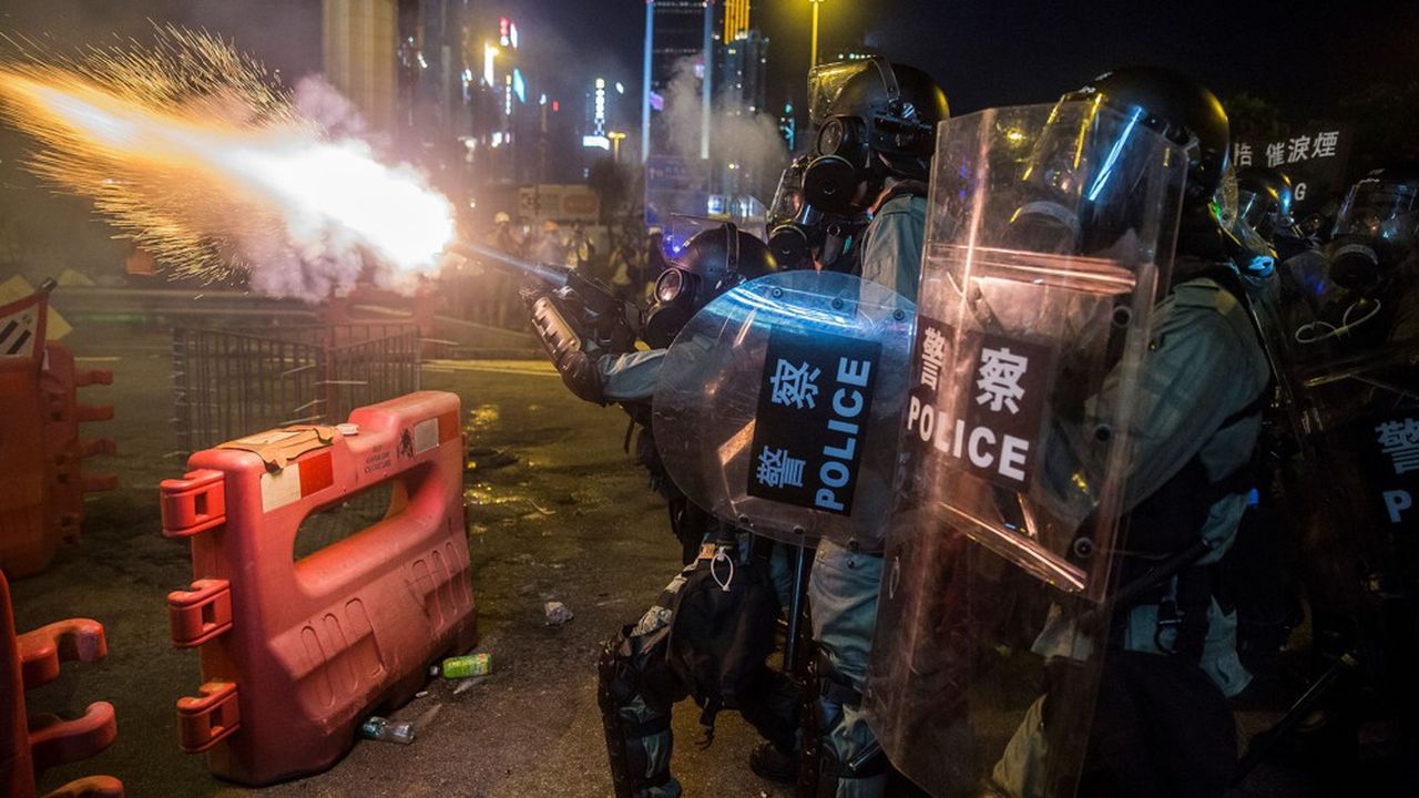 Hong Kong est le théâtre d'incidents violents de plus en plus nombreux.
