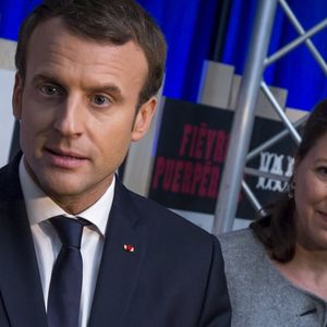 Emmanuel Macron et Agnès Buzyn, la ministre des Solidarités et de la Santé.