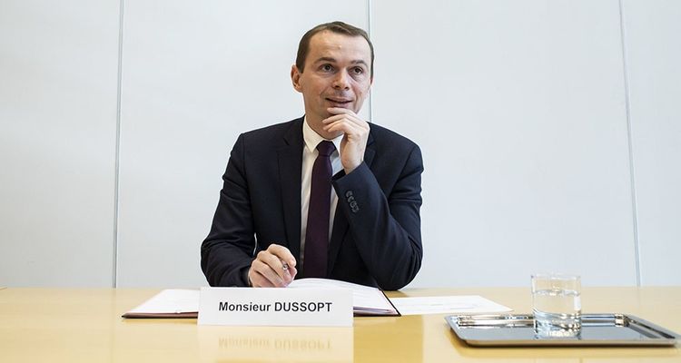Olivier Dussopt, le secrétaire d'Etat en charge du dossier de la fonction publique.