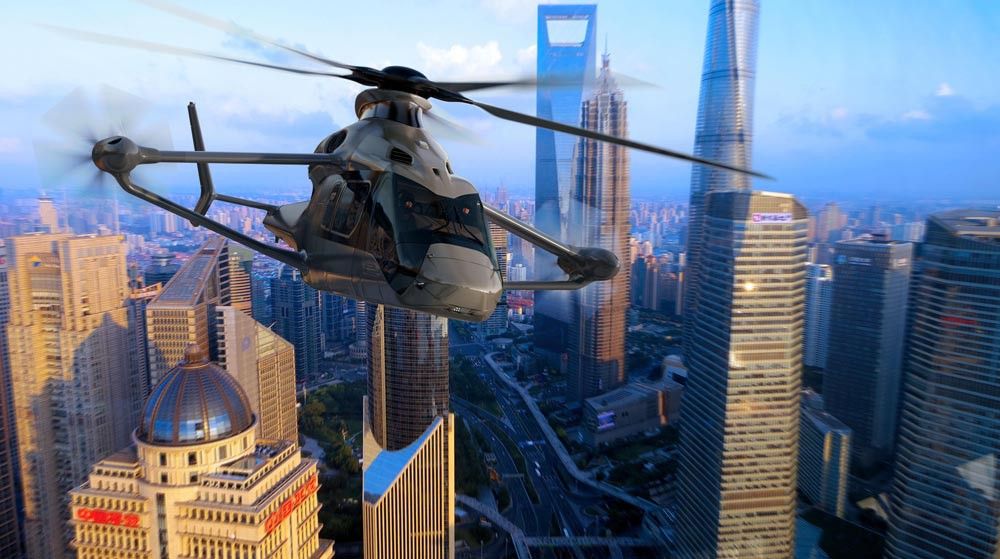 Voici l'hélicoptère du futur : plus sobre, doté du stop-and-start et  d'écrans tactiles !