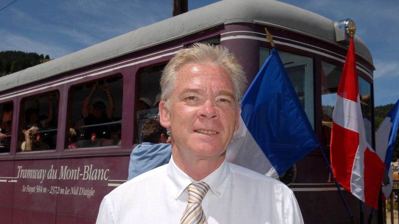 Jean-Marc Peillex, maire de Saint-Gervais-les-Bains, en 2009.