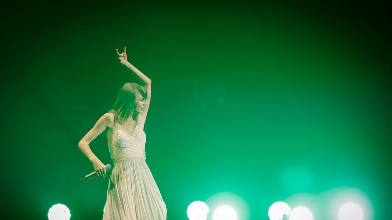 Taylor Swift, ici en concert à Shangai, est devenue l'artiste internationale la plus populaire de l'année en Chine avec « Lover ».