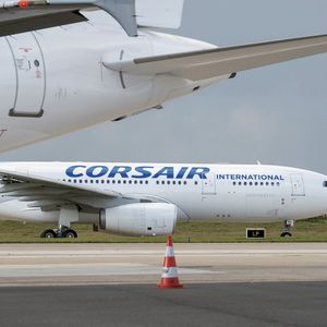 Un Airbus A330-200 de Corsair. A terme, la compagnie aura une flotte entièrement composée d'Airbus A330, mais d'un modèle plus récent.