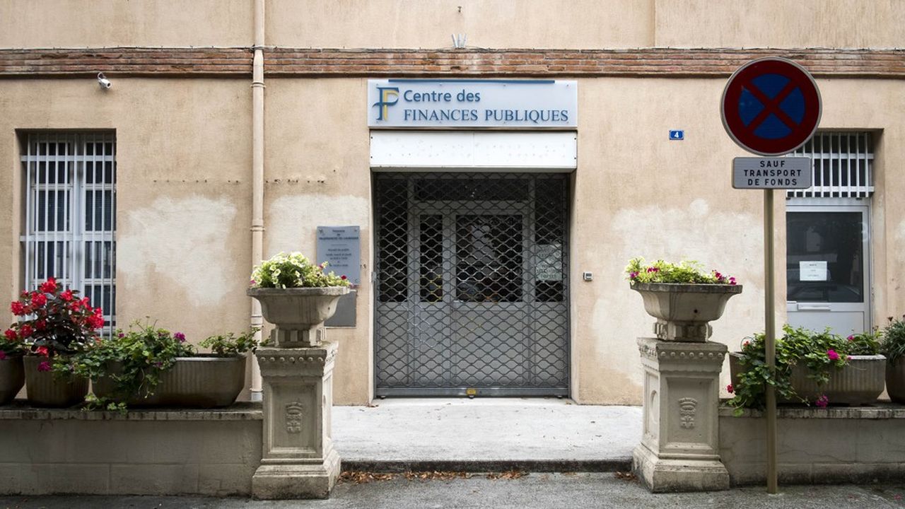 Un centre des finances publiques près de Toulouse.