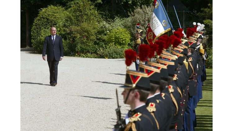Réélection de Jacques Chirac à la présidence de la République française