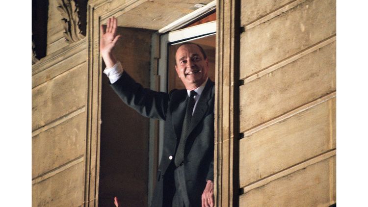 Jacques Chirac, président de la République