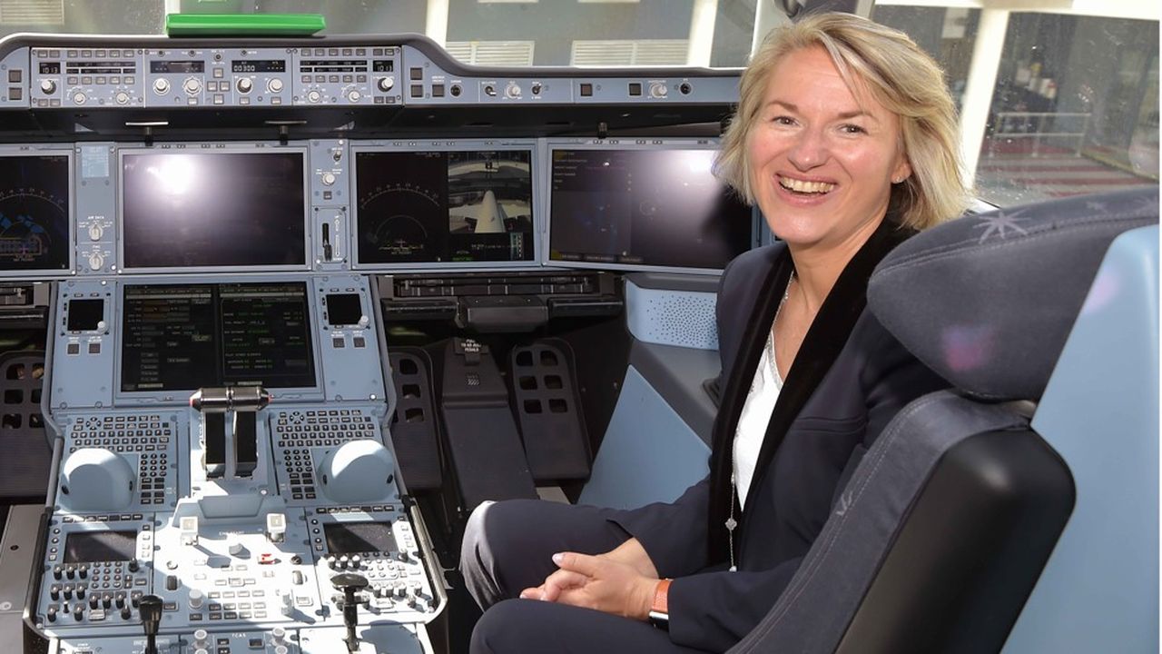 Le renouvellement de la flotte permettra de réduire l'empreinte carbone de la compagnie, assure la directrice générale d'Air France, Anne Rigail