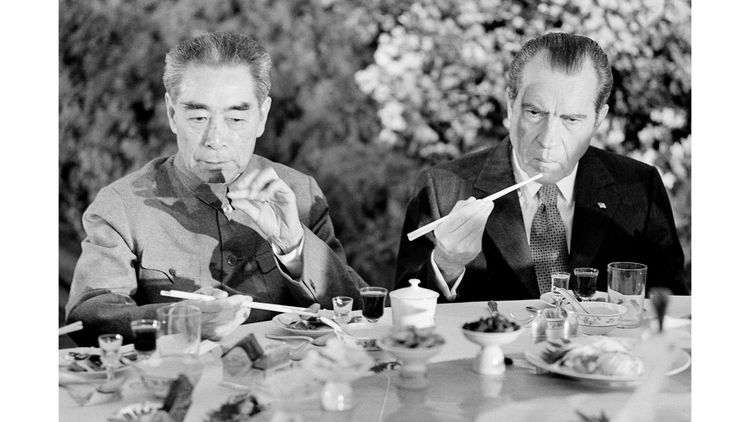 février 1972 : Nixon, premier président américain à se rendre en Chine populaire