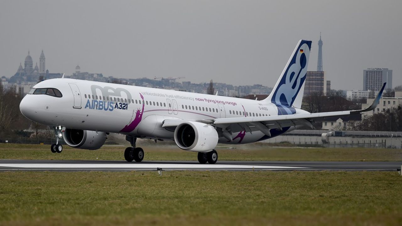 L'A321 LR, la version allongée et à long rayon d'action des monocouloirs d'Airbus, est victime de son succès.