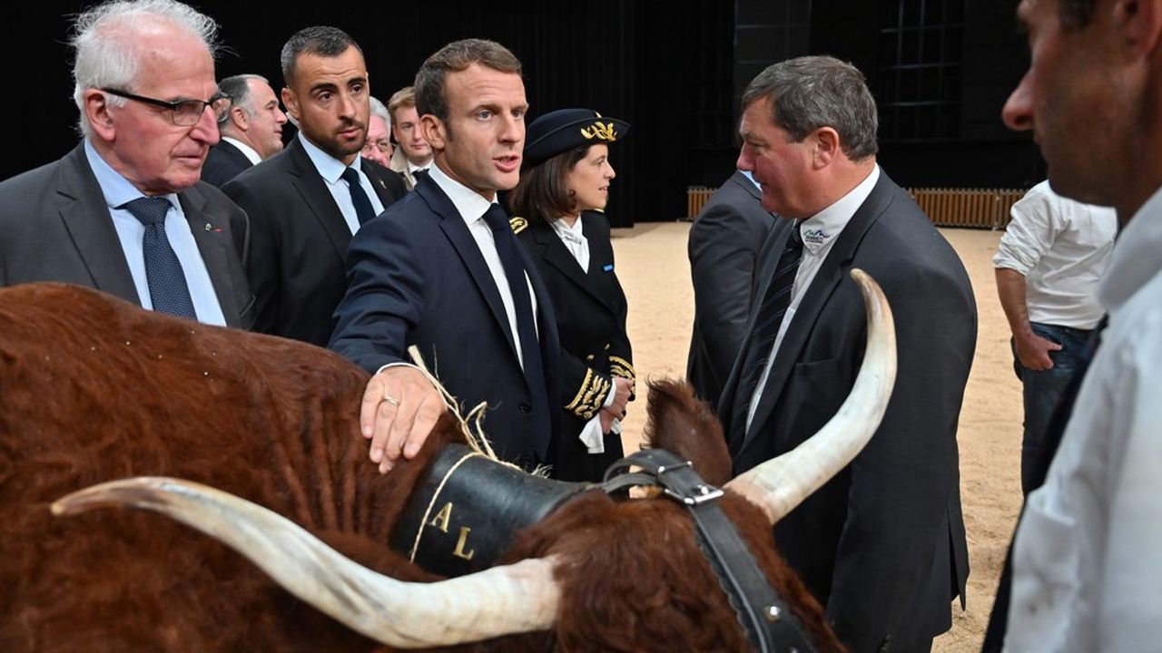 Après son grand débat sur les retraites jeudi soir à Rodez, Emmanuel Macron s'est invité au Sommet de l'élevage vendredi matin à Cournon sur Auvergne, à côté de Clermont-Ferrand. Il s'est heurté à la colère des agriculteurs.