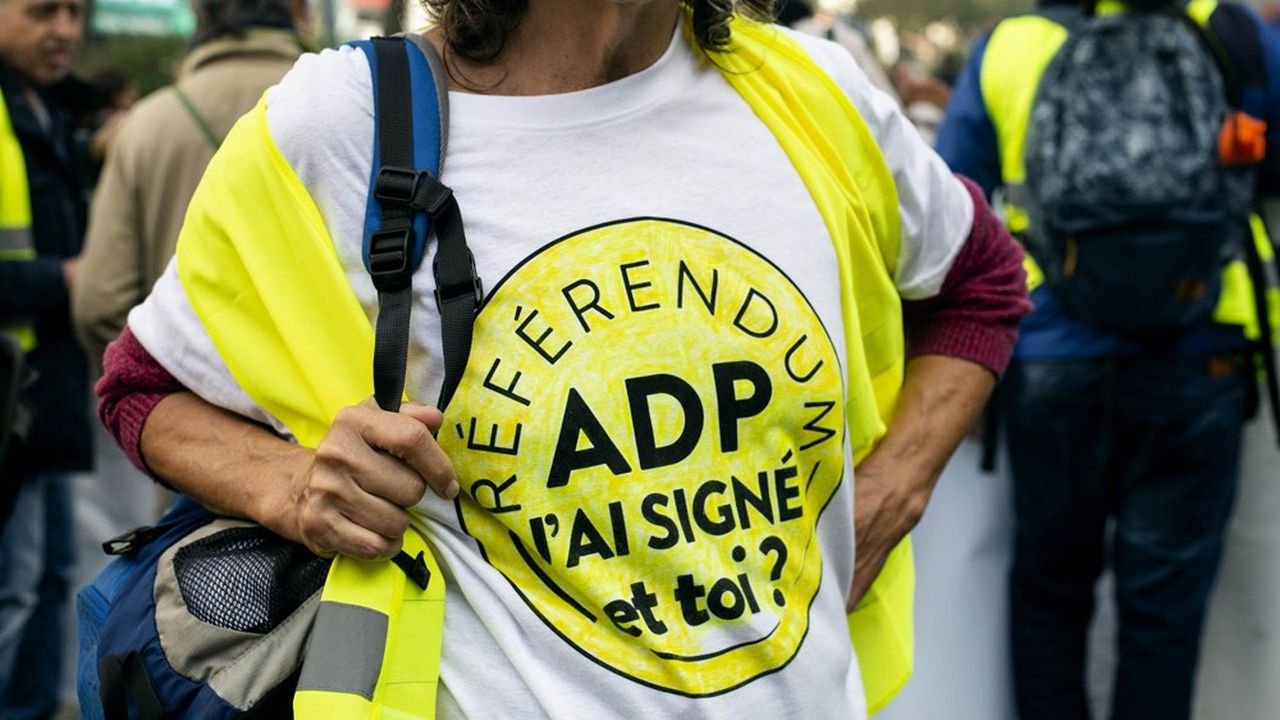 Les opposants à la privatisation d'ADP doivent recueillir 4,7 millions de signatures d'ici mars.