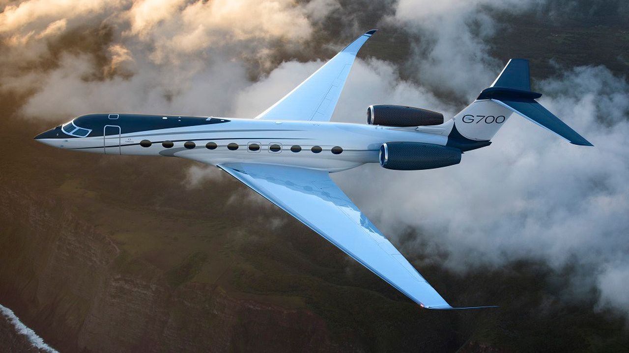 Le nouveau Gulfstream 700 présenté à l'état de projet au salon NBAA de Las Vegas sera le plus luxueux de jets d'affaires.