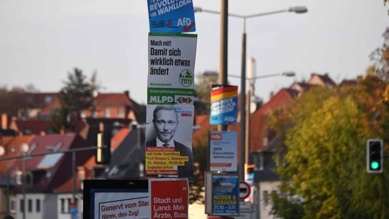 Les élections en Thuringe ont mobilisé 65,5 % du 1,73 million d'électeurs appelés aux urnes dimanche pour élire leur nouveau Parlement régional.
