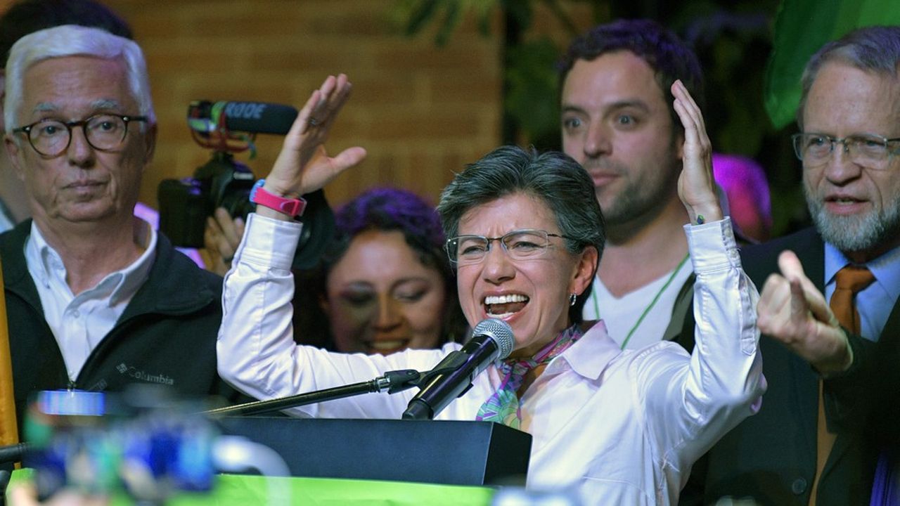 Claudia Lopez, candidate de centre gauche, a remporté avec 35,21 % des voix dimanche les élections municipales de la capitale colombienne Bogota.