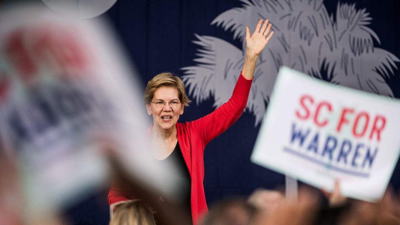 la sénatrice démocrate Elizabeth Warren est très peu populaire à Wall Street